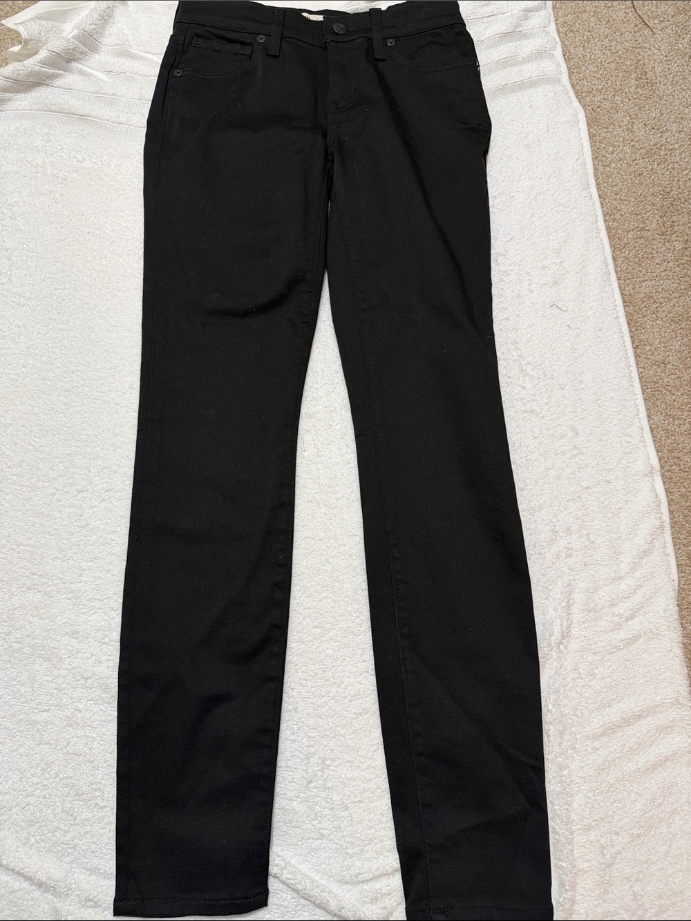 NWT Madewell 8” Skinny Black Jeans